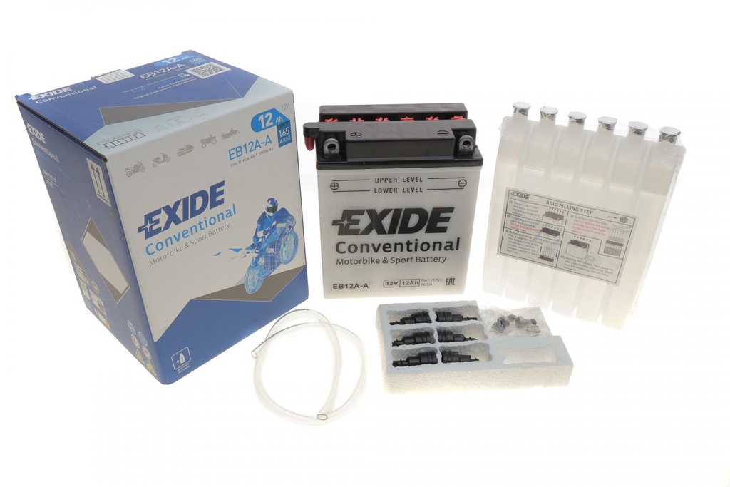 Акумулятор 12Ah-12v Exide (EB12A-A) (134х80х160) L, EN165