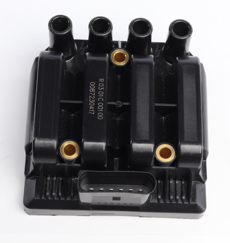 Катушка зажигания SKODA OCTAVIA I; VW BORA, CADDY III, GOLF IV, JETTA IV, NEW BEETLE, TOURAN 2.0/2.0CNG 01.98-