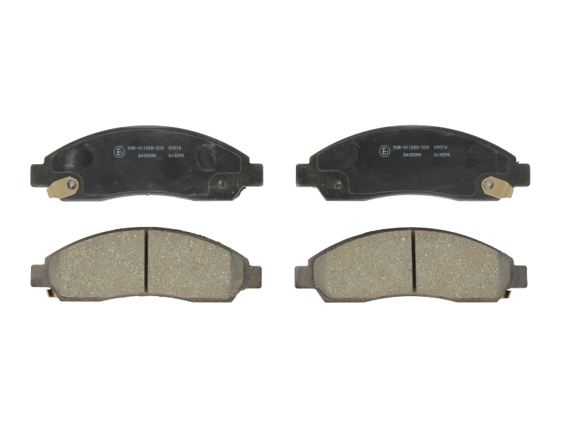 Комплект гальмівних колодок передн , ISUZU D-MAX I 2.5D/3.0D 05.02-10.12