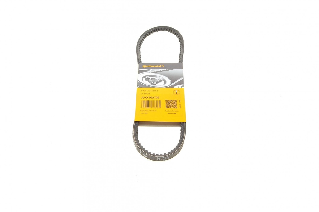Ремень клиновой  10 X 730 VW GOLF II/JETTA II/PASSAT/CADDY/SCIROCCO, SEAT, BMW 3