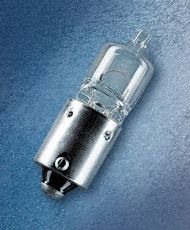 Лампа вспомогательного освещения H6W 12V 6W BAX9s (производство OSRAM)