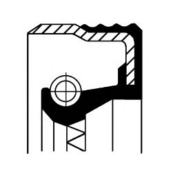 Сальник дифференциала OPEL 35X54X10/15 ACM B1BASLSFDRWX7