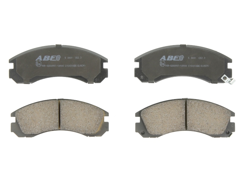 Комплект тормозных колодок передн , CITROEN C-CROSSER, C-CROSSER ENTERPRISE; MITSUBISHI 3000 GT, ECLIPSE I, ECLIPSE II, GALANT VI, GALANT VII, GALANT VIII, L200, L400, LANCER V 2.0-3.5 11.87-