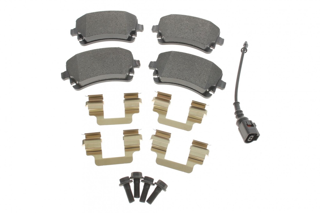 Колодки тормозные задние VW T5 03-15/T6 15- (Lucas/TRW) (+датчик)