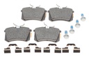 Тормозные колодки задние Audi A4/A6/Skoda SuperB 01-09/Renault Clio 05-14/VW Golf/Passat 84-02 (Lucas/TRW)