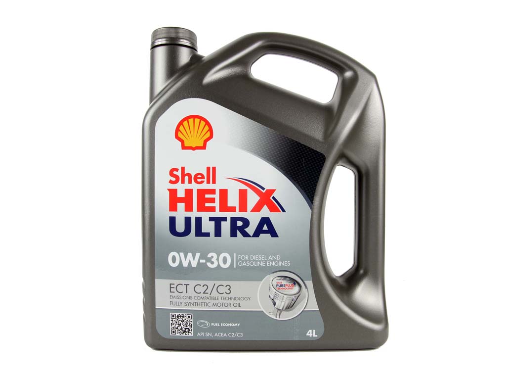 Масло моторное SHELL Helix Ultra ECT C2/C3 0W-30 (Канистра 4л)