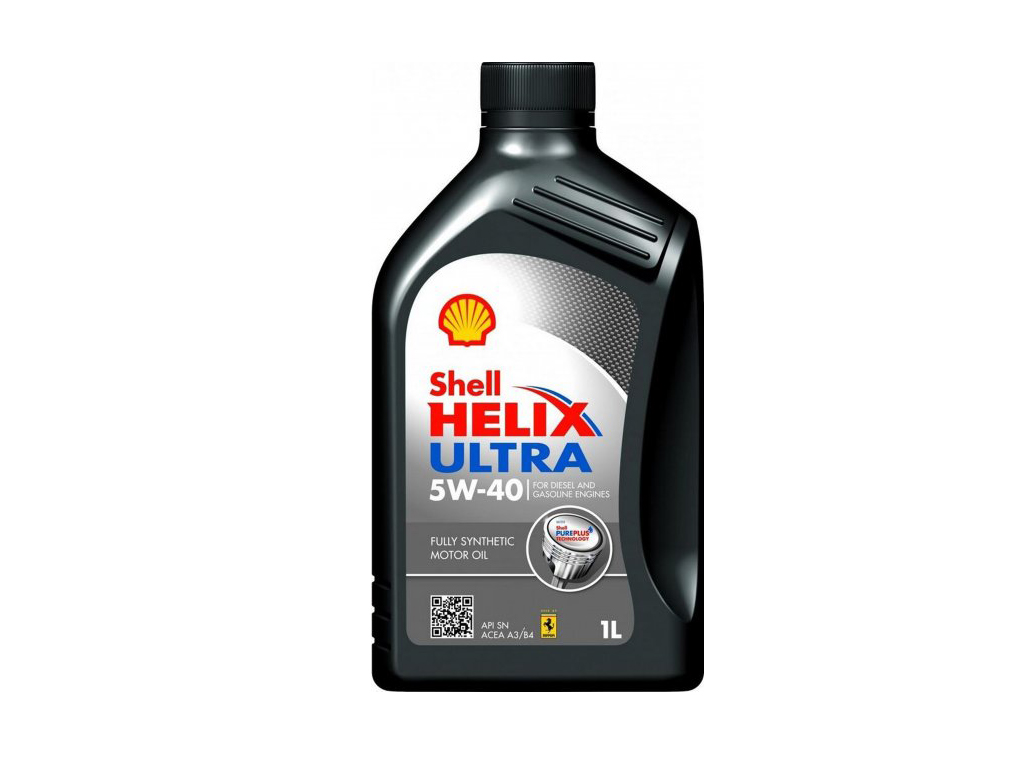 Масло моторное SHELL Helix Ultra SAE 5W-40 (Канистра 1л)