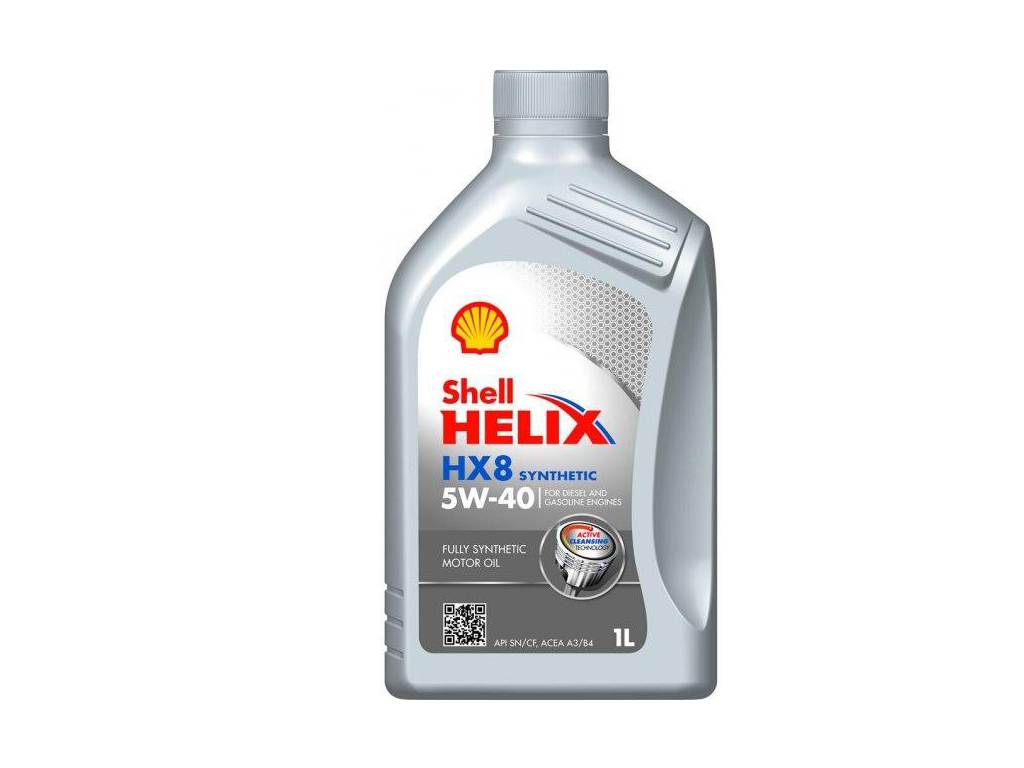 Олива моторна SHELL Helix HX8 SAE 5W-40 (Каністра 1л)