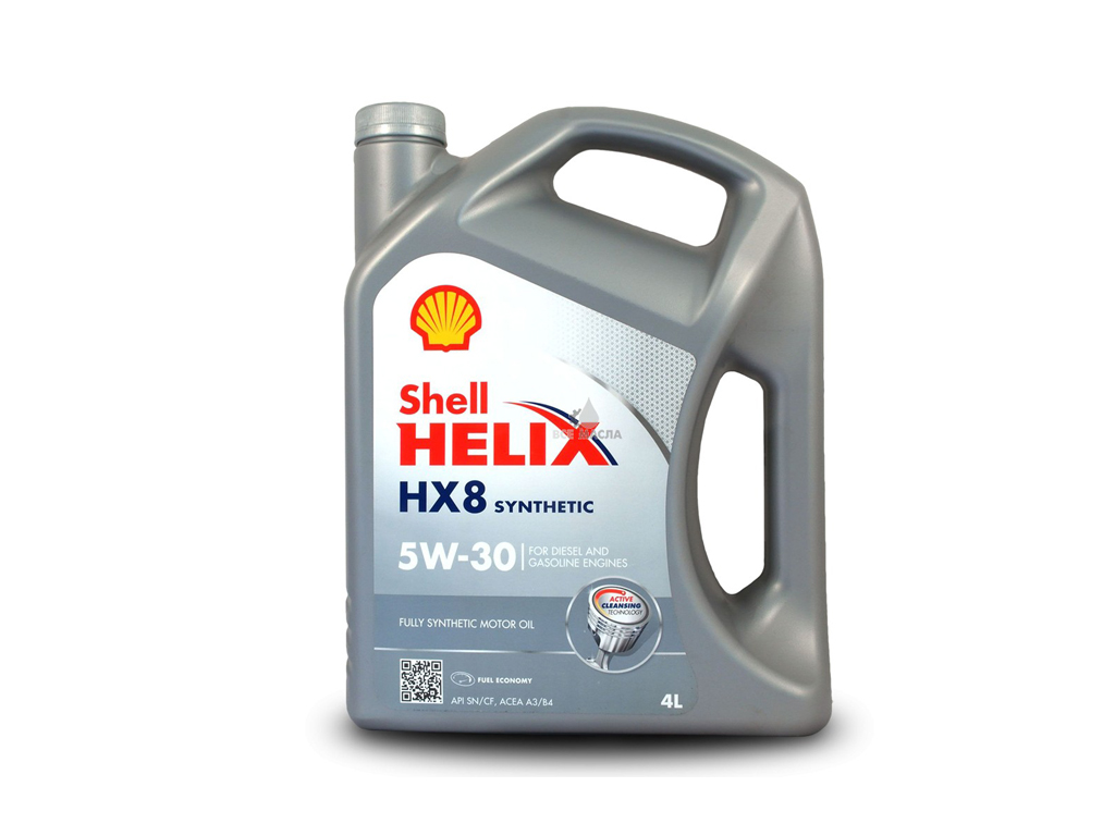 Масло моторное SHELL Helix HX8 SAE 5W-30 (Канистра 4л)