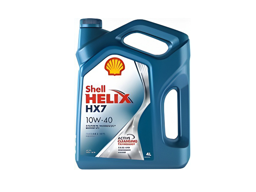 Масло моторное SHELL Helix HX7 SAE 10W-40 (Канистра 4л)