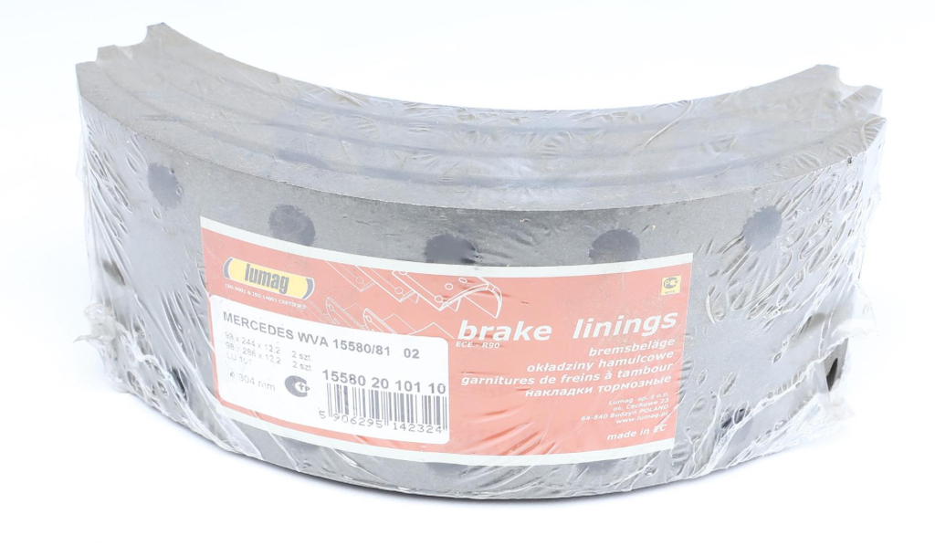 Накладки тормозных колодок P/T DB 508,608D(-8/77)  308x98mm