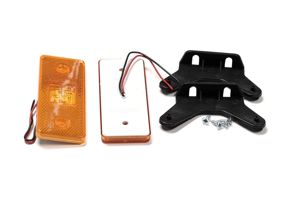 Фонарь габаритный 24V LED оранжевый (TEMPEST)