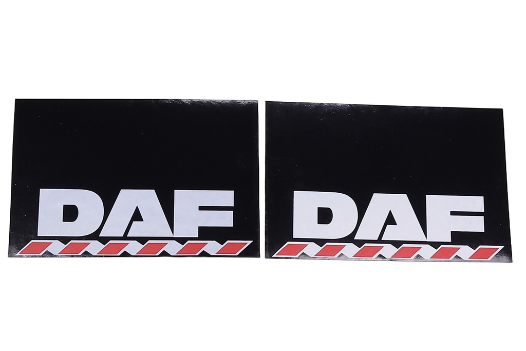 Брызговик 44x60x4 (белый надпись) DAF (TEMPEST)