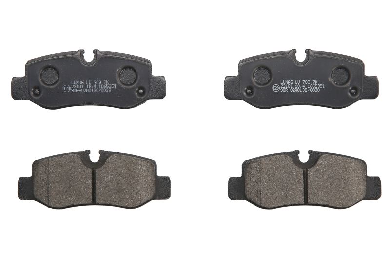 Колодка торм. диск. MERCEDES VITO (W447) задн.