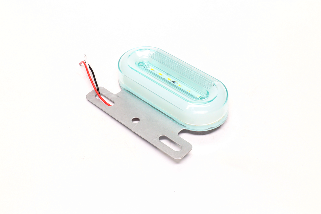 Ліхтар габаритний (білий) LED 24V з підсвічуванням борту (TEMPEST)