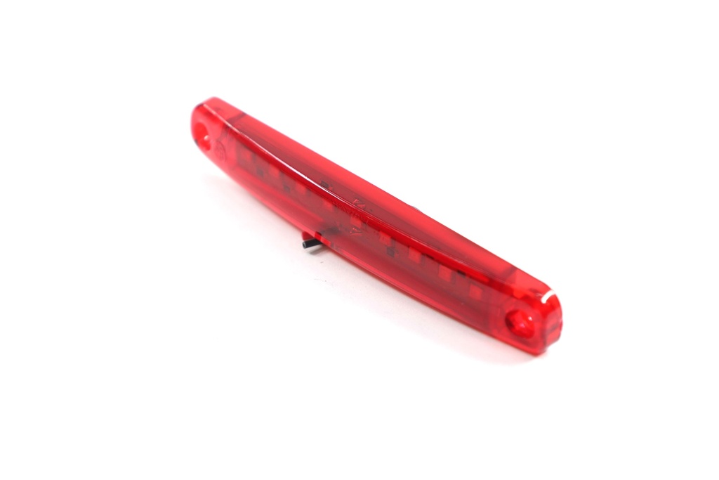 Фонарь габаритный 24V LED красный (9 диодов, 1 ряд) (TEMPEST)