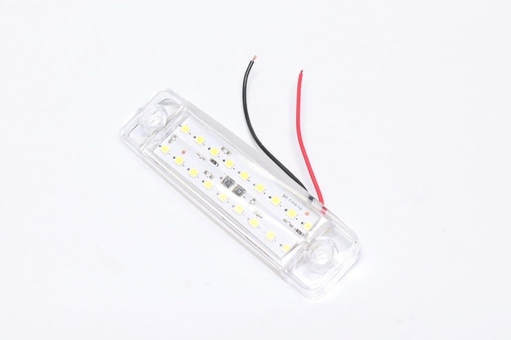 Ліхтар габаритний 24V LED білий (18 діодів, 2 ряди) (TEMPEST)