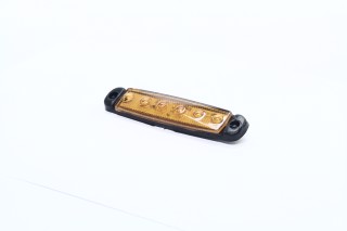 Ліхтар габаритний 12/24V LED помаранчевий (6 діодів, 1ряд) (TEMPEST)
