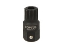 Головка для маслозливної пробки VW, AUDI (M16H) L38mm (TOPTUL)