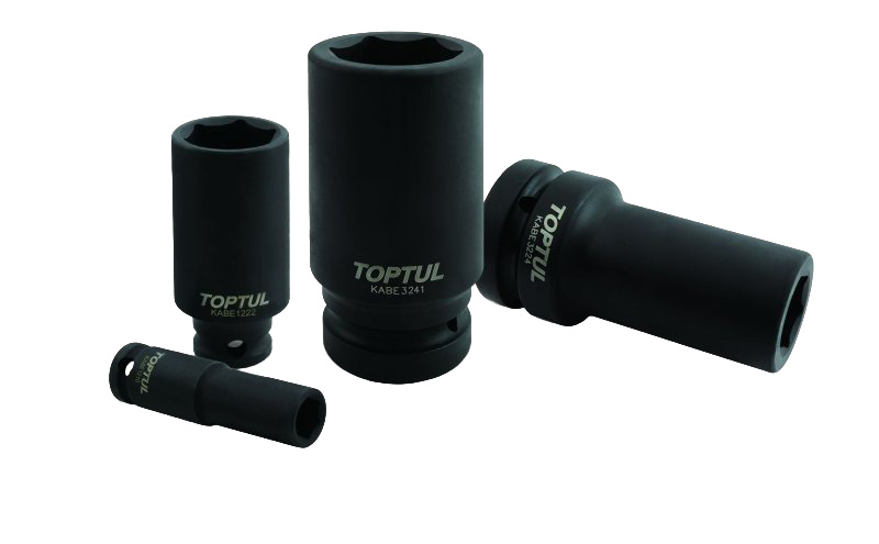 Головка торцевая ударная 3/4" длинная 24мм (TOPTUL)