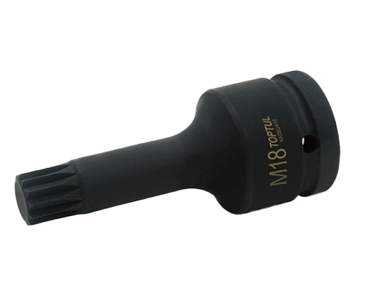 Головка М18 3/4" для демонтажа ступицы (VW, AUDI) TOPTUL KADB2418