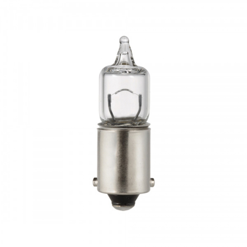 Лампа накаливания 12V 6W H6W BAX9S (картонная упаковка по 10шт)