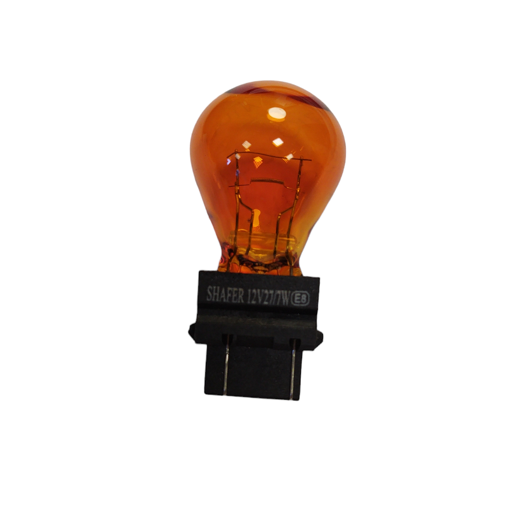 Лампа накалювання PY27/7W 3157 12V27/7W AMBER (картонна упаковка по 10шт)