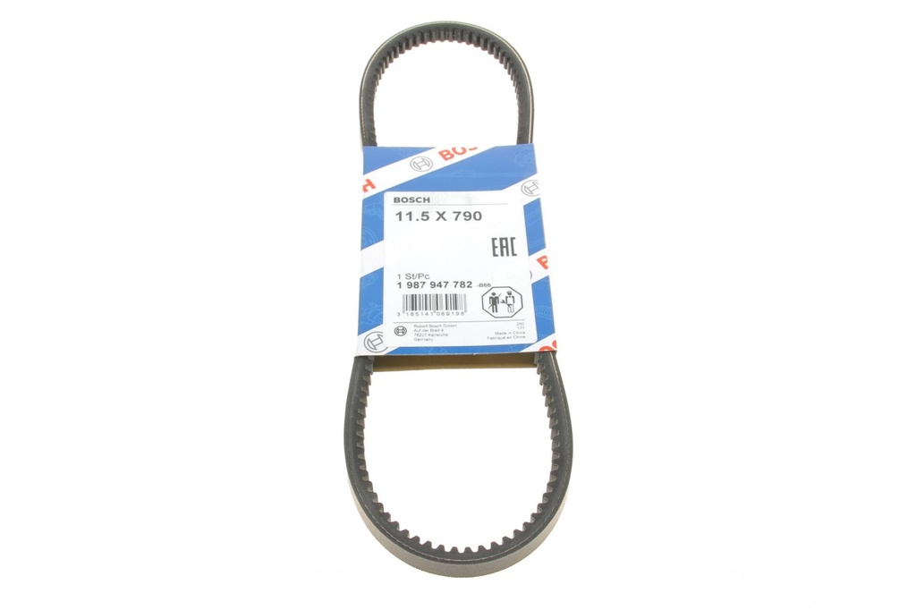 Ремінь генератора Audi 100/200/VW Caddy II/Golf III/IV/Passat/Sharan -04 (11.5x790) 