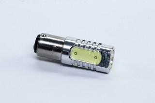 Лампа LED двоконтактний вказівників поворотів і стоп-сигналів 4SMD Мега-LED BAY15d 12V WHITE <TEMPES