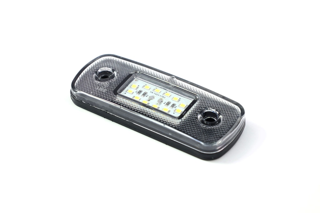 Фонарь габаритный 24V 12 LED белый (TEMPEST)