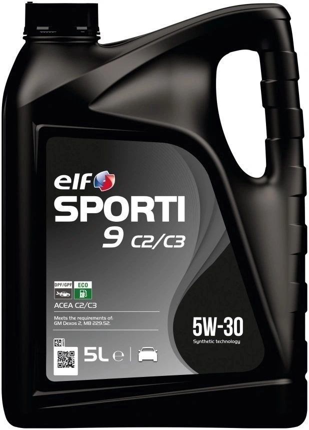 Олива моторна ELF SPORTI 9 A5/B5 5W-30 (Каністра 5л)