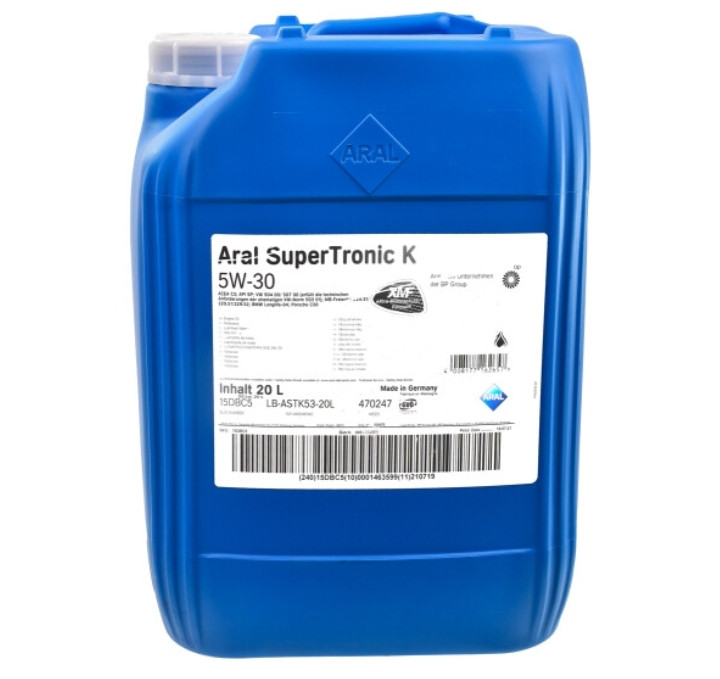 Олива моторна Aral SuperTronic K 5W-30, 20L