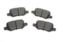 Колодки тормозные (задние) MB A-class (W168/W169) 97-12/B-class (W245) 05-11/Vaneo (W414) 02-05