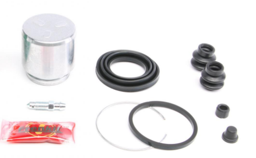 Ремкомплект супорта (заднього) Mitsubishi Pajero 00- (d=45mm) (+поршень) (Akebono)