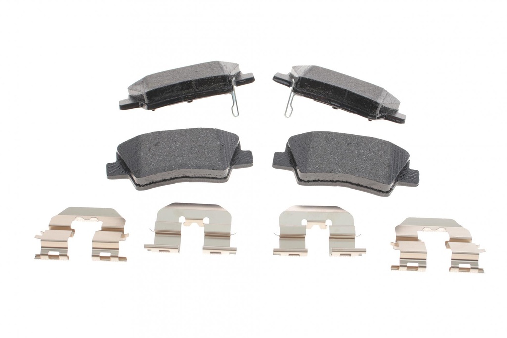 Комплект гальмівних колодок задн , HYUNDAI ACCENT IV, ELANTRA V, GETZ, GRANDEUR, I10 II, I10 III, I30, I40 I, I40 I CW, SOLARIS, SONATA V, SONATA VII, TUCSON, TUCSON/SUV 09.02-