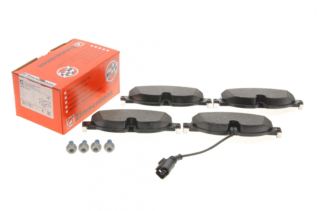 Колодки тормозные передние VW Golf VII/VIII/Passat/Seat Leon 12- (TRW) (з датчиком)