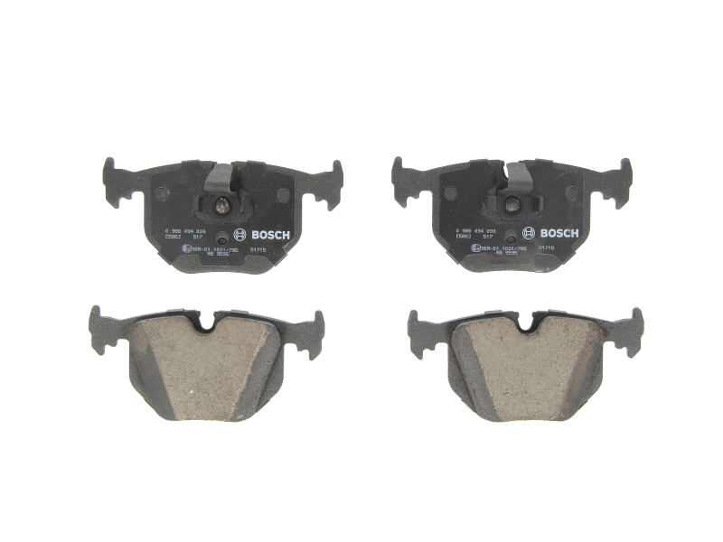 Колодки гальмівні (задні) BMW 3 (E46)/5 (E39)/7 (E38)/X3 (E83)/X5 (E53) 94-