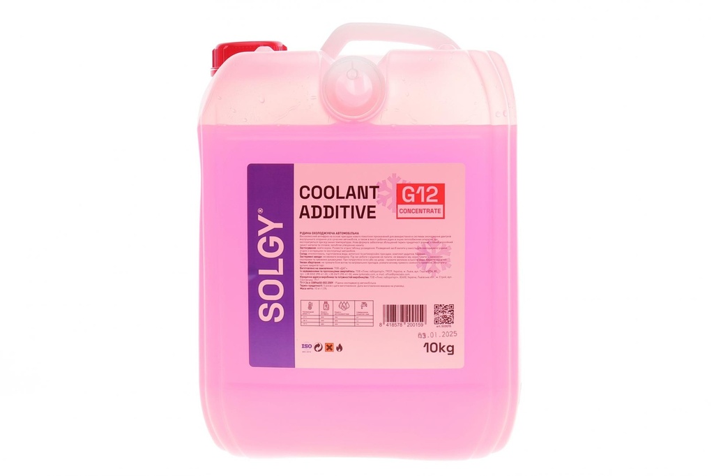 Антифриз (красный) G12 (концентрат) (10kg)