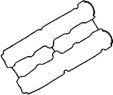 Прокладка кришки клапанів Opel Combo/ Astra F, G/ Vectra B, C 1.4-1.6 16V 95-