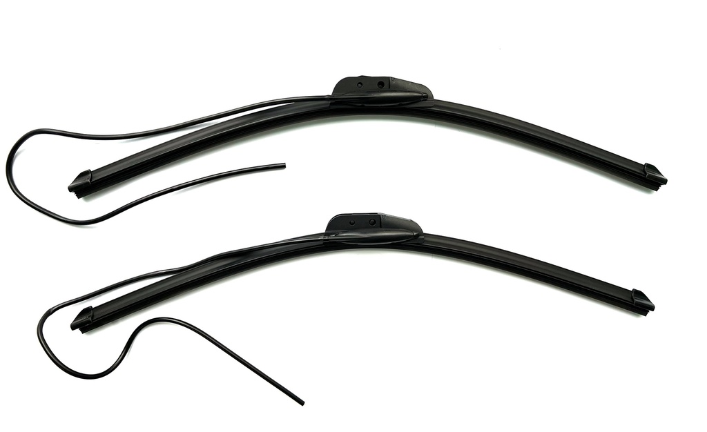 Комплект щеток стеклоочистителя (бескаркасные, с распылителем, 600мм + 600мм) Renault Master II / Opel Movano 1998-2010