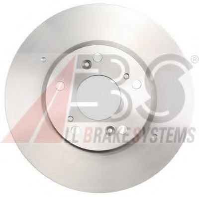 Диск гальмівний HONDA CIVIC VII 1.4-2.2 06-, FV-R 1.7-2.0 05- передн. (вир-во ABS)