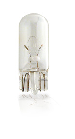 Лампочка белая W5W 12V 5W W2,1x9,5d