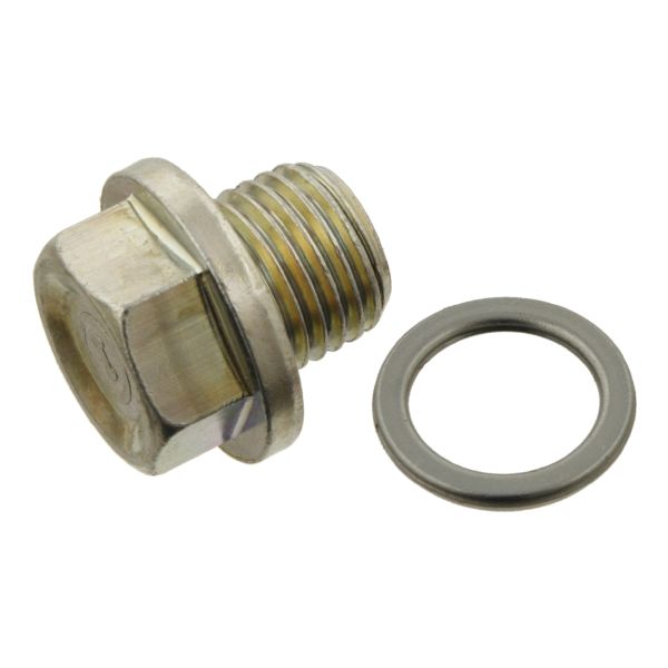 Гвинт зливного масляного піддону M14x1,5 VOLVO S40 I, V40; CHEVROLET AVEO / KALOS, CRUZE, EPICA, LACETTI, MATIZ, SPARK; DAEWOO KALOS, LACETTI, MATIZ, TICO; FSO MATIZ 0.8-3.5 05.80-