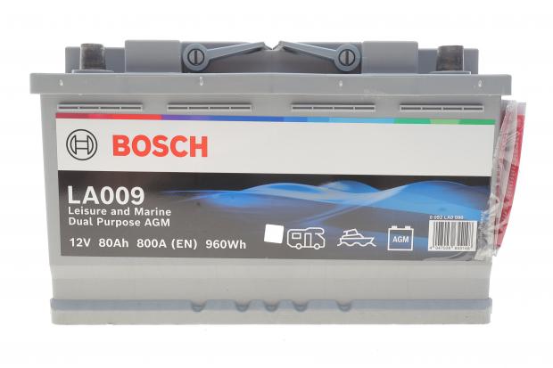 Аккумулятор Bosch 12В/80Ач/800А