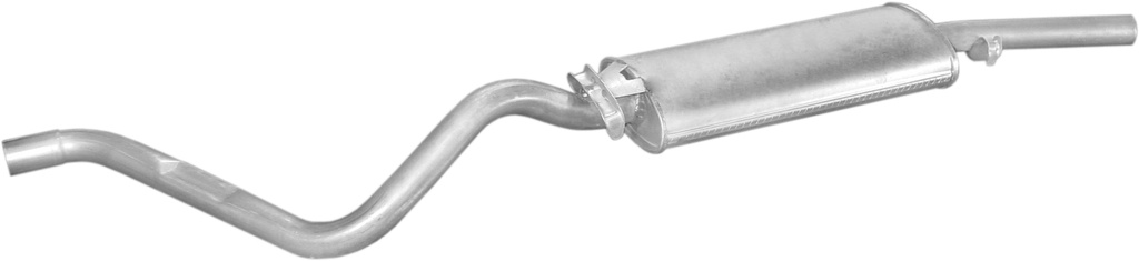 Глушитель автомобильный VW GOLF I, SCIROCCO 1.1-1.6D 04.74-02.84