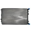 Радіатор охолодження для VW Polo IV (9N) (2001-2009) для двигунів 1.2-1.9L