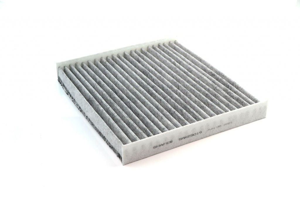 Фільтр салонний Hyundai Accent V (17-), Tucson III (15-), Creta I (14-), Kona I (17-), Kia Rio IV (17-), Sportage IV (15-), Stonic I (17-), (224x201x28), (USA), вугільний