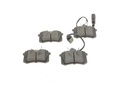 Колодки тормозные (задние) Ford Galaxy 95-06/VW Sharan/Seat Alhambra 95-10/Ibiza 03-08 (+датчик)