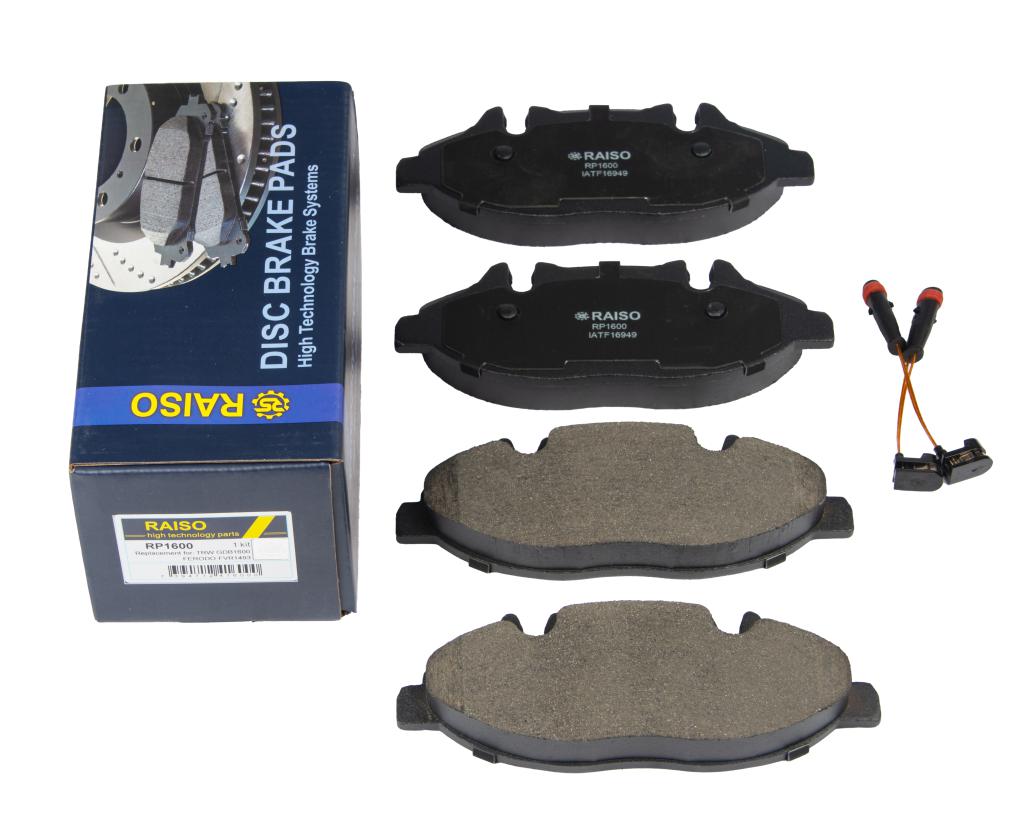 Колодки гальмівні диск. перед. Vito 639 (з датчиком) 03-07