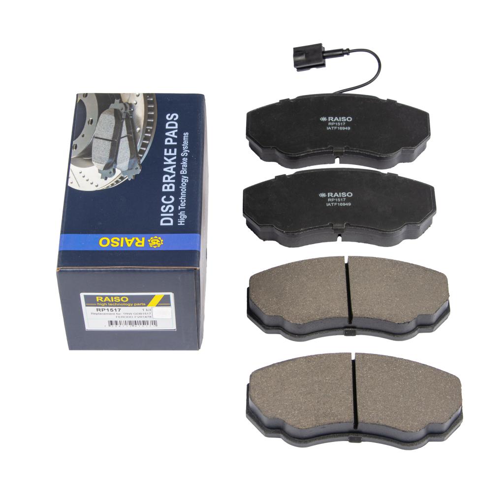 Колодки гальмівні диск. перед. Boxer/Ducato/Jumper (з датчиком) 02-